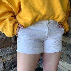 American Eagle White Shorts
